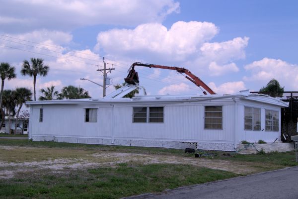 Mobile Home Demolition in Frisco