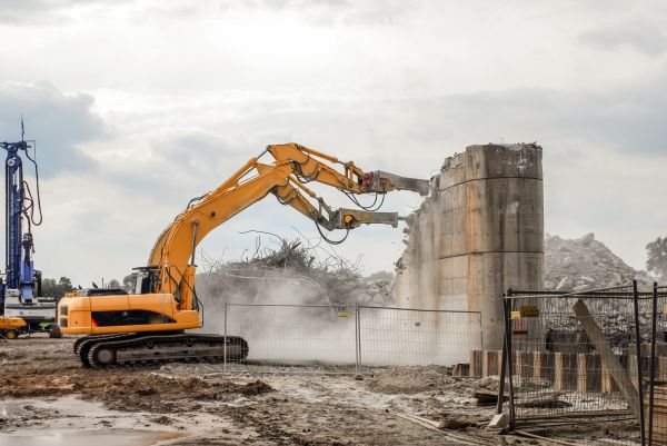 Silo Demolition in Frisco