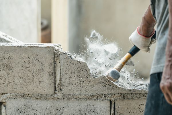 Block Wall Demolition in Frisco
